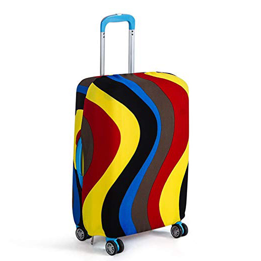 Funda Maleta Suave elástico de Anti-Polvo Cubierta de Protector Equipaje con Cremallera