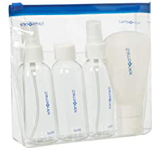 SAMSONITE Global Travel Accessories - Bottle Set Pack of Four Organizador para Maletas 17 Centimeters 1 Transparente (Translucent)