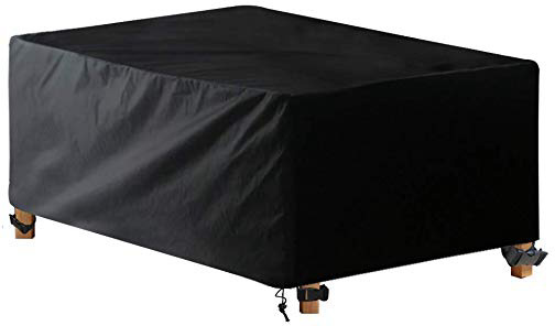 Awnic Funda de Muebles de Jardín Funda para Mesa Jardín Impermeable Resistente al Desgarro Tela Oxford 210X120X80cm