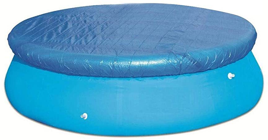 Cubierta De Piscina Easy Set De 6 Pies / 183 Cm Cubierta Para Clima De Piscina De PVC Lona Impermeable Para Muebles De Jardín Piscina Lona Protectora Resistente Al Agua Y A Las Rasgaduras Resistente