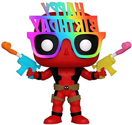 Funko Pop Marvel Birthday Glasses