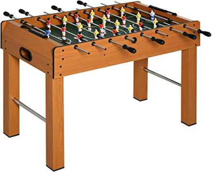 HOMCOM Mesa de Futbolín para