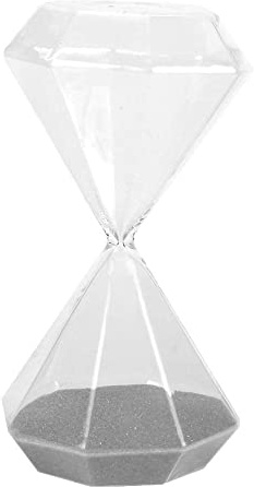 Reloj de arena gris Reloj
