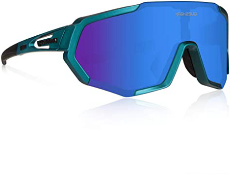 Queshark Gafas de Ciclismo Polarizadas
