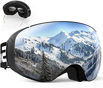 SKEY Gafas de esquí, Antivaho,