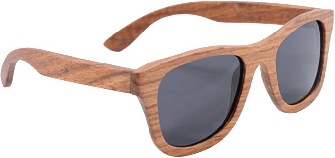 SHINU Polarizadas Gafas de Madera de Bambú Gafas de Sol Lentes de la Vendimia del Templo de Madera y Marco Gafas de Sol con Casos-Z6016