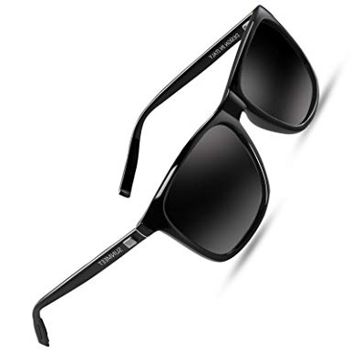 SUNMEET Gafas de sol Hombre Polarizadas Clásico Retro Gafas de sol para Hombre UV400 Protection S1001