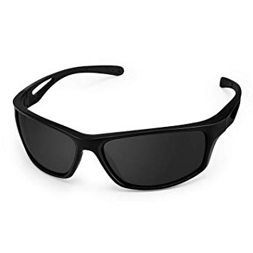 CHEREEKI Gafas De Sol, Polarizadas Deportivas Gafas De Sol con Proteccion UV400 & TR90 Súper Ligero Marco Gafas para La Pesca, el Golf, el Ciclismo