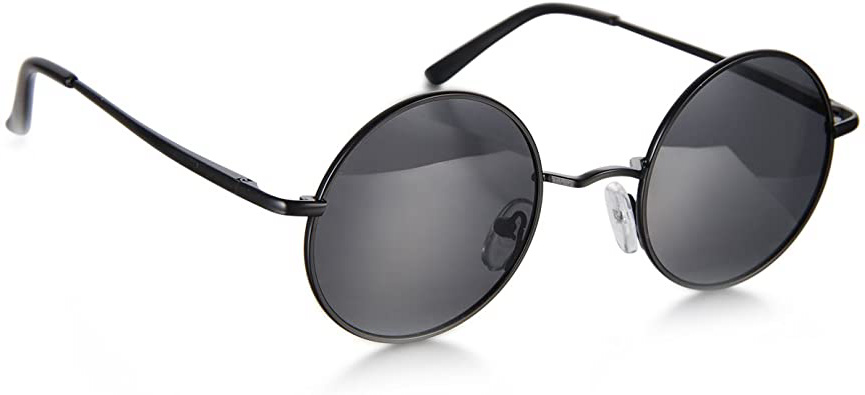 Aroncent Gafa de Sol Polarizada Retra contra UV400 Lente Redonda de Resina Protección de Ojos para Carreras, Viaje, Conducción, Golf, y Actividades Exteriores para Hombre Mujer Unisex – 3PCS