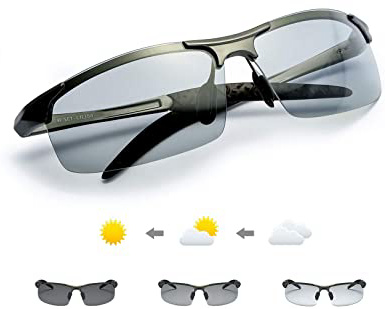 Enafad HD Gafas Conduccion Nocturna de Noche Polarizadas de gran tamaño Gafas de para mujer 100% Protección UVA UVB
