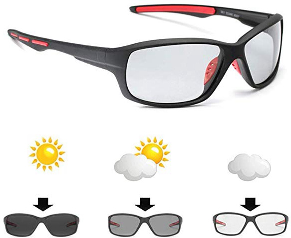 sunglasses restorer Gafas de Ciclismo Fotocromáticas Polarizadas Ezcaray, Gafas para Hombre y Mujer Ligeras, Flexibles y Cómodas.