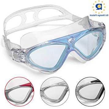 Winline Gafas de Natación Profesional Anti Niebla Hermético Ajustable Gafas de Natación para Adultos para Hombres Y Mujeres