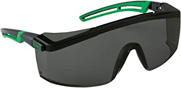 Uvex Astrospec 2.0 Infraradur Plus - Gafas Protectoras para Soldadura, Color Negro y Verde