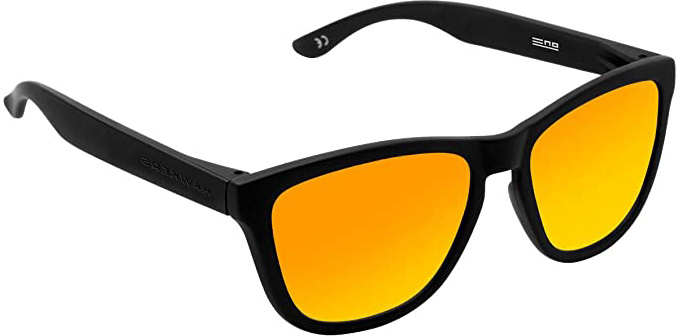 HAWKERS - Gafas de sol para hombre y mujer ONE , Negro / Naranja