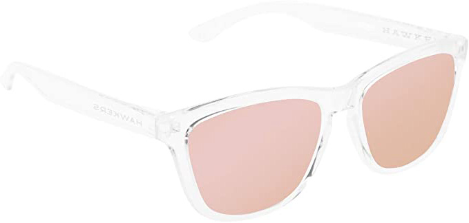 HAWKERS - Gafas de sol para hombre y mujer ONE , Transparente / Rosa