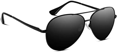 VVA Gafas de sol Hombre Polarizadas Aviador Hombres Aviador Gafas de sol Polarizadas Hombre Unisex Protección UV400 por V101