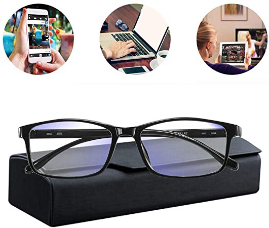 Gafas Luz Azul,Gafas de Ordenador,Gafas con Filtro de luz Azul,Gafas de Pantalla,Antiluz Azul,Anti UV, Gafas para Ordenador Gaming PC para Hombre Mujer
