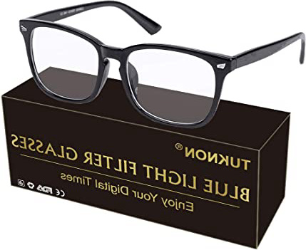 Gafas Luz Azul, Gafas Antifatiga, Gafas Anti-luz Azul, Blue Light Blocking Glasses, Gafas para Ordenador Gaming PC para Hombre Mujer