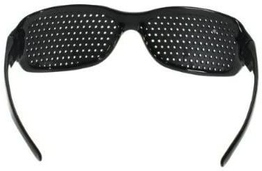 Txyk Gafas Negras Reticulares con Agujeros