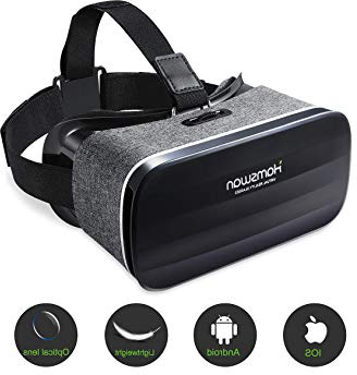 







HAMSWAN Gafas de Realidad Virtual, [Regalos para Padre] 3D VR Peso Ligero 238g, VR Glasses Visión Panorámico 360 Grado Película 3D Juego Immersivo para Móviles 4.0-6.0 Pulgada







