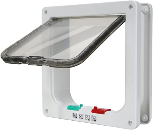 TKOOFN® 4-Modo Puerta Magnética Bloqueable