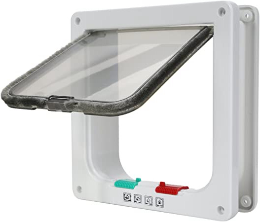 TKOOFN® 4-Modo Puerta Magnética Bloqueable