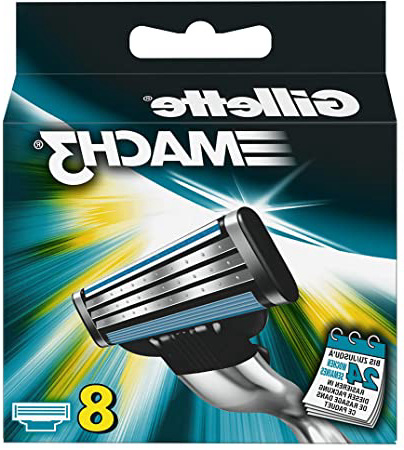 Gillette MACH3 Cuchillas, 8 unidades