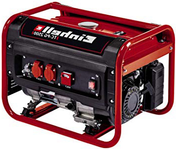 Einhell Generador Eléctrico (de Gasolina) TC-PG 2500, 2400 W, 0 V