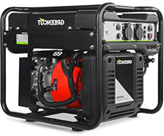 Greencut GRI300XM GRI300XM-Generador eléctrico Inverter Motor Gasolina 4 Tiempos OHV Salida 3kw 212cc