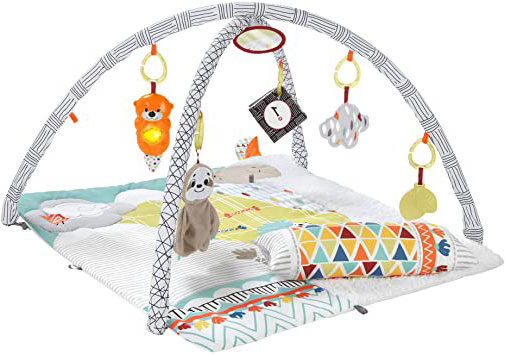 Fisher-Price Gimnasio sensorial llama, manta
