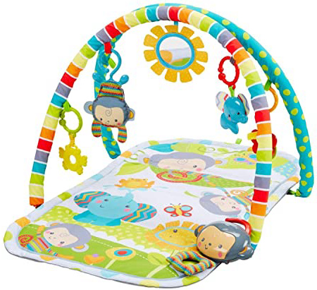 Fisher-Price Gimnasio Musical Monitos Divertidos,