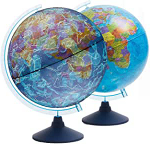 Exerz Globo terráqueo Iluminado 21cm