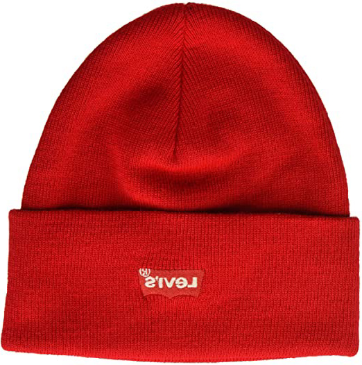 Levi's Red Batwing Embroidered Slouchy