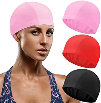 3 Gorros de Natación de