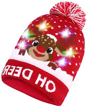 Sombrero de Navidad LED Sombrero