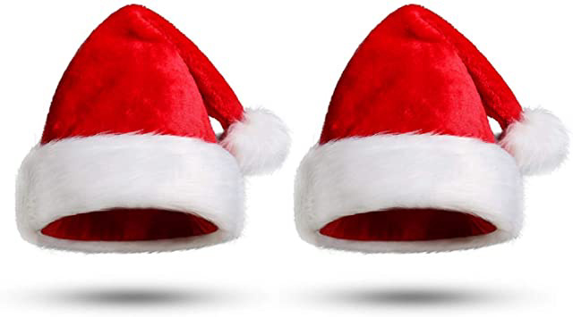 Funhoo Gorro de Papá Noel