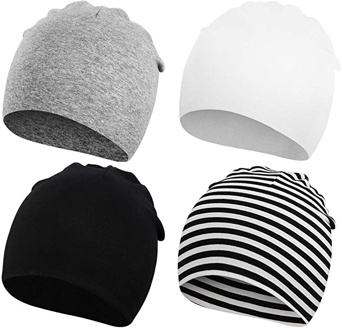 DRESHOW 4 PCS Bebé Beanie