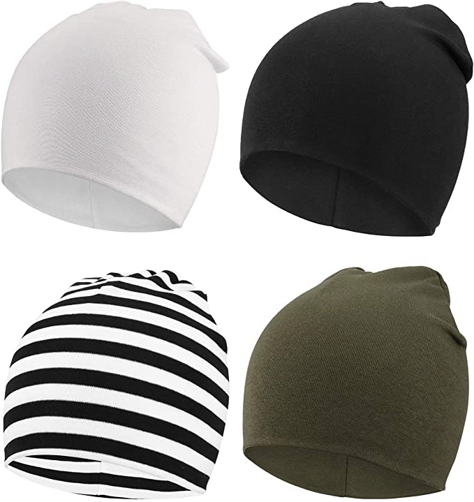 DRESHOW 4 PCS Bebé Beanie