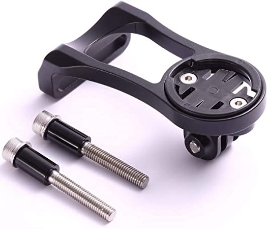 TedKat Soporte para Bicicleta out Front Combo para Garmin Edge 200, 500, 510,520, 800, 810, 820,1000 y cámara Gopro (Soporte Garmin)