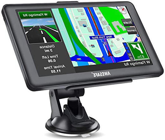 Navegador GPS 7" pantalla táctil GPS de coches Navigation automóvil con actualizaciones de Europea mapas de por vida