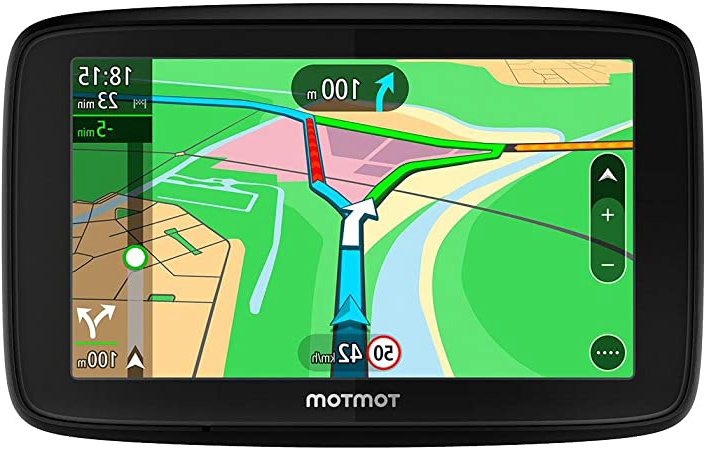 TomTom VIA 53, GPS Navegación con pantalla táctil de 5 pulgadas, mapa de 48 países, planifica rutas inteligentes que te ayudan a escapar del tráfico en tiempo real, color negro