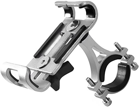 Soporte Antivibración para smartphones, GPS y otros dispositivos (universal), para manillar de bicicleta moto, teléfono, rotación 360