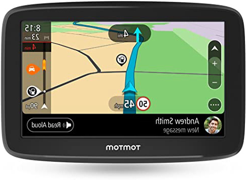 TomTom GO Basic - Navegador para coche, 6 pulgadas, actualizaciones mediante Wi-Fi, traffic para toda la vida mediante smartphone y mapas de la UE, mensajes de smartphone y pantalla resistiva