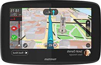 TomTom GO 620 - Navegador 6 pulgadas, llamadas manos libres, Siri y Google Now, actualizaciones via Wi-Fi, traffic para toda la vida mediante smartphone y mapas del mundo, mensajes de smartphone