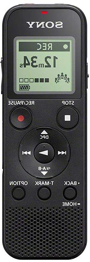 Sony ICD-PX370, Grabadora De Voz Digital, USB, Si, estándar, Negro