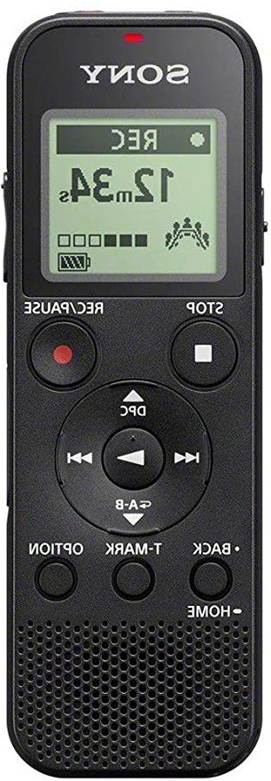 Sony ICD-PX370, Grabadora De Voz Digital, USB, Si, estándar, Negro
