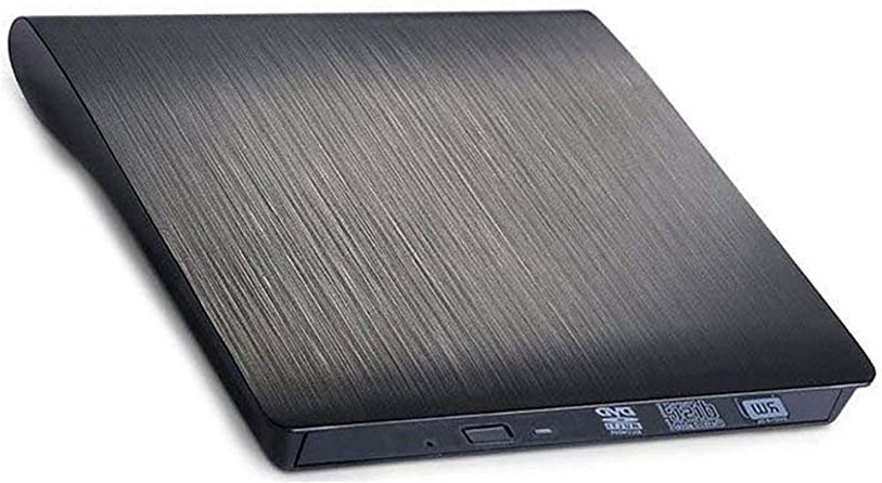 HZHHH Grabadora De DVD Externa, Externa USB 3.0 De Alta Velocidad DL Quemador De CD DVD RW Escritor Delgado Unidad Óptica Portátil para ASUS Samsung Acer DELL PC Portátil HP