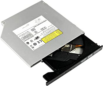 OSGEAR Interno 12.7mm delgado SATA 8x DVDRW CD DVD RW Rom Burner Writer PC portátil Bandeja Mac Carga Dispositivo de unidad óptica compatible con Asus, Acer, HP, Dell, Lenovo, Samsung y Sony