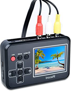 Convertidor de captura de vídeo USB VHS a DVD Digital Grabber Grabador Capturadora Digitalizadora de vídeo para Mac Windows