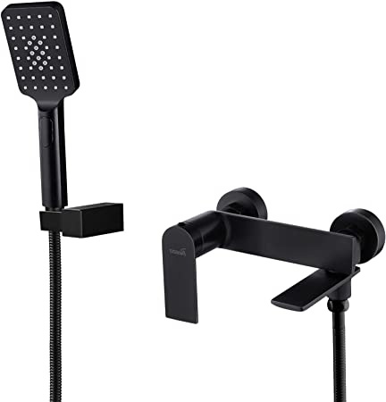 Grifo de Bañera Cascada Negro